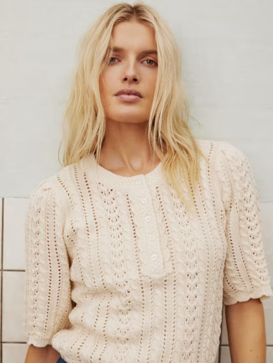 Part Two DarnellaPW Pullover Whitecap Gray