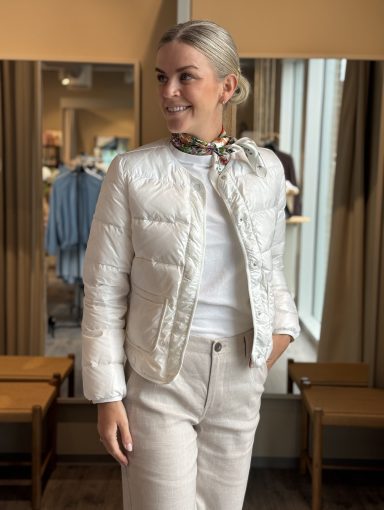 Ane Mone Thea Down Jacket White