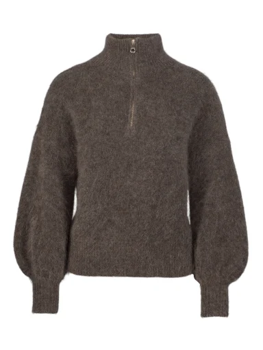 Ella & il Li Chunky Sweater Brown