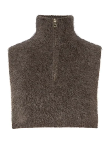 Ella & il Belinda Chunky High Neck Brown