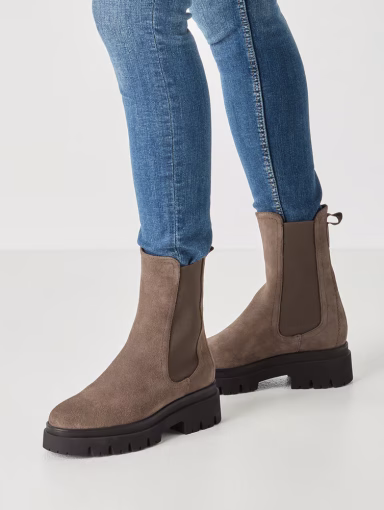 Tamaris Skolett 1-25992-41 Taupe Suede