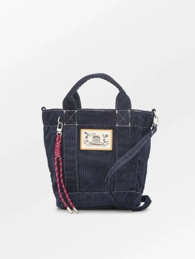 Becksøndergaard Corduroy Gene Bag Navy Blue