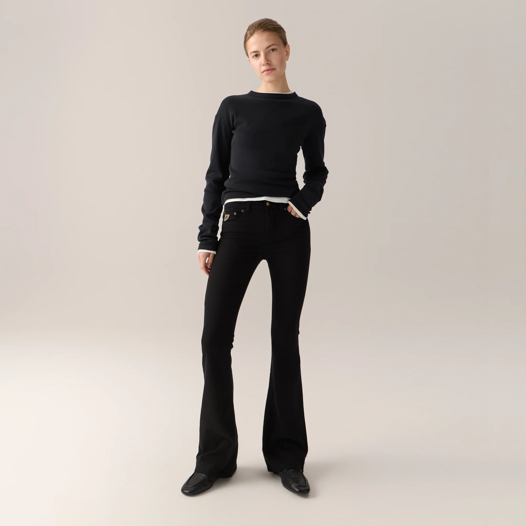 LOIS JEANS Raval L32 Lea Soft Black - Bilde 4