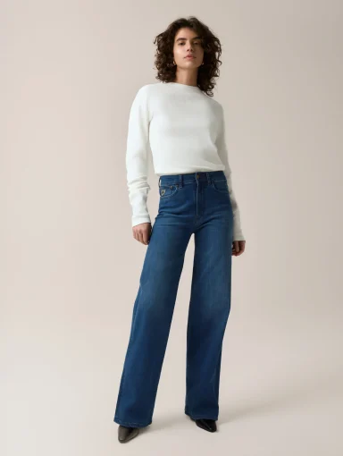 LOIS JEANS Palazzo L32 Leia Beat Rinse