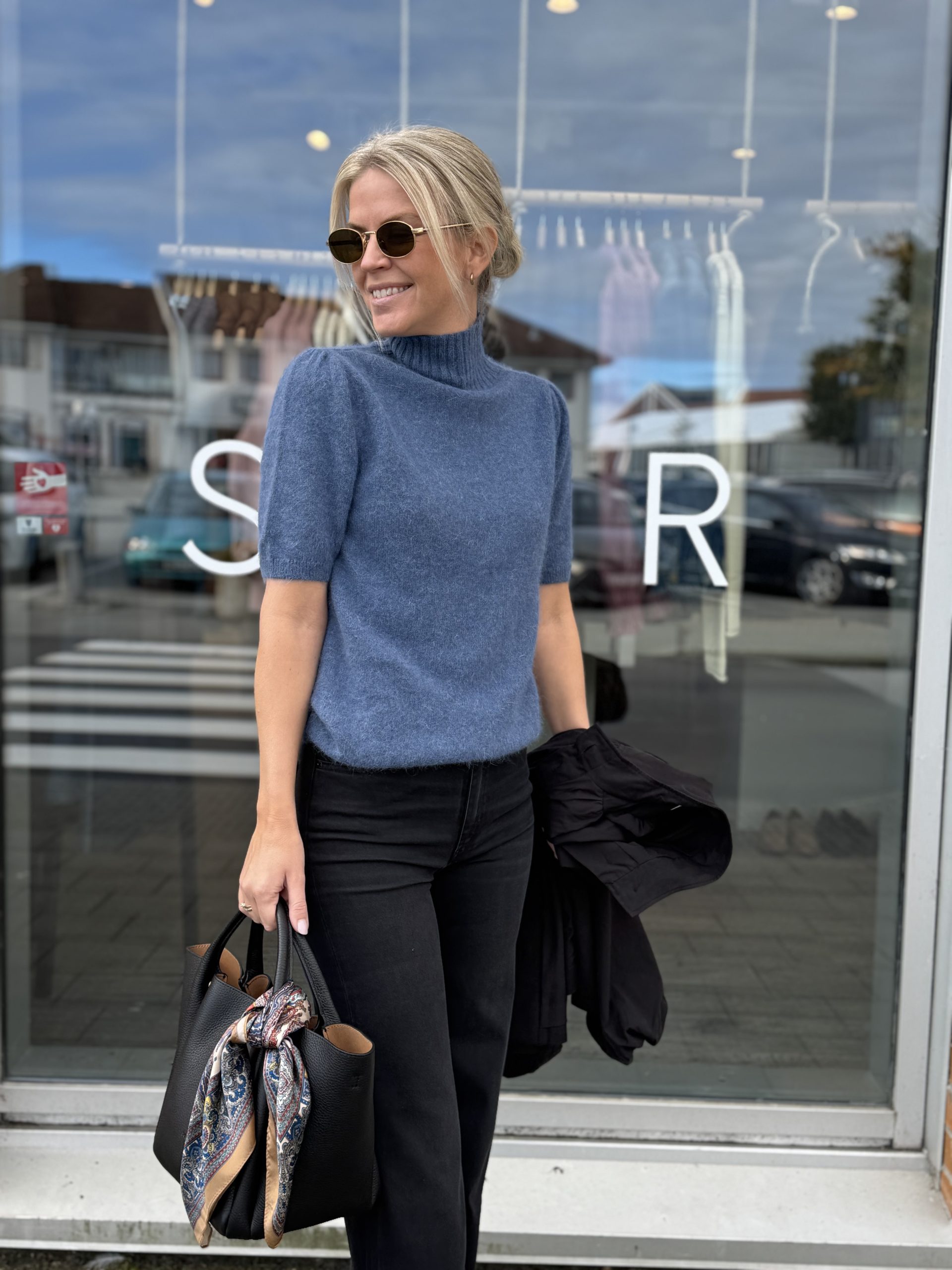 AneMone Tilly Pullover Shaded Blue - Bilde 2