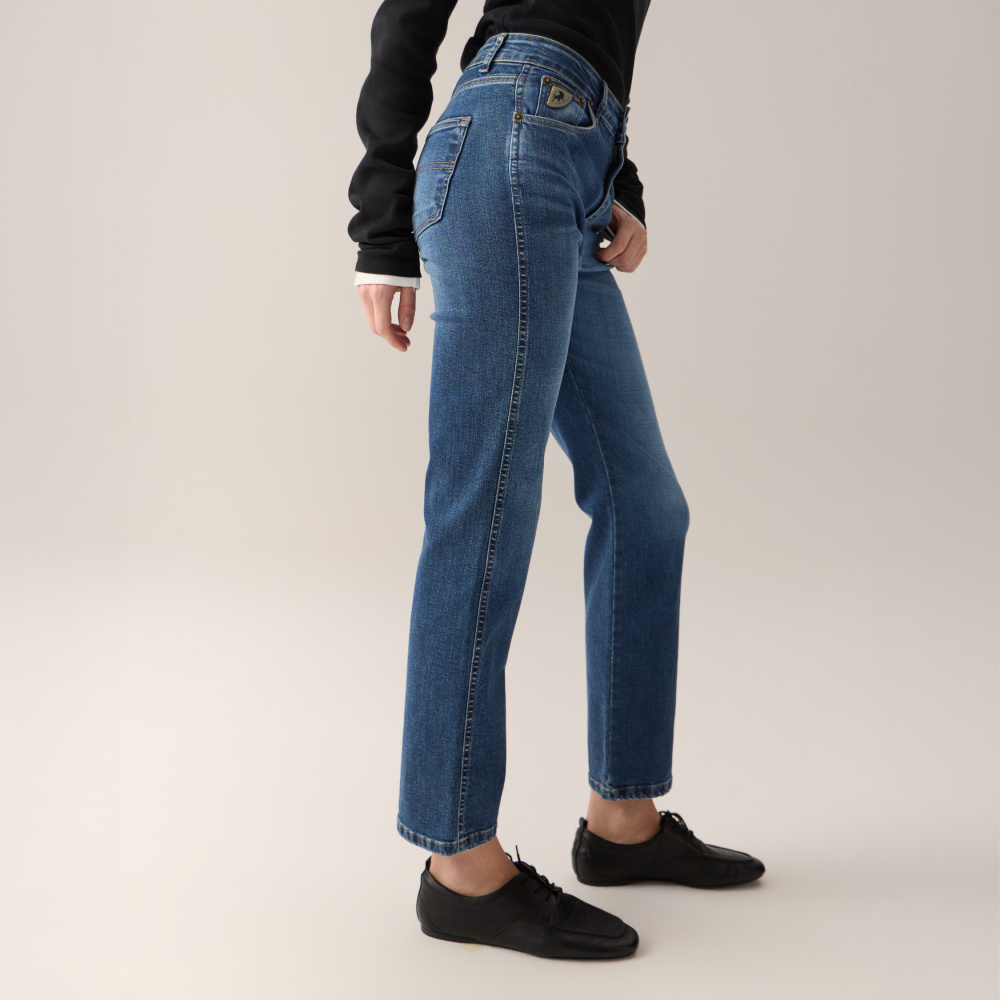 LOIS JEANS Malena L34 Bolger Cross Stone - Bilde 3