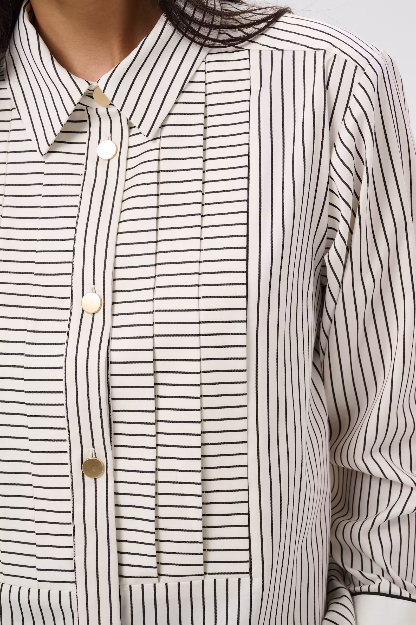 Part Two DevrimPW Shirt Black Stripe - Bilde 4